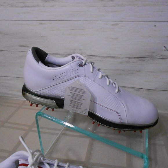 NEW NOS NIKE - Zoom Flywire 483327-100 TIGER WOODS TW Golf Shoes - White 10 Mens - Picture 7 of 16